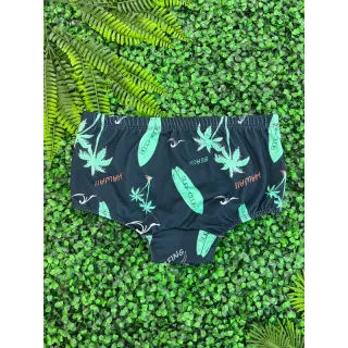 Marca Dna Sunga Forrada Adulto No Suplex Com Elástico - Exército