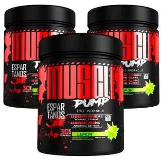 Suplemento Pré Treino Espartanos Muscle Pump 300g - 2 unidades