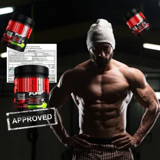 Suplemento Pré Treino Espartanos Muscle Pump 300g - 2 unidades