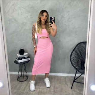 Compre o incrível Vestido Kardashian na loja online de roupas Raryel - Pinki