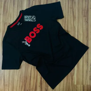 Camiseta Bordada Algodão Peruano Masculina Com Elastano