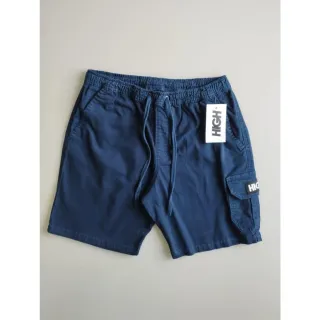 Bermuda Cargo Masculina Sarja Street Casual para laser e dia a dia - Preto