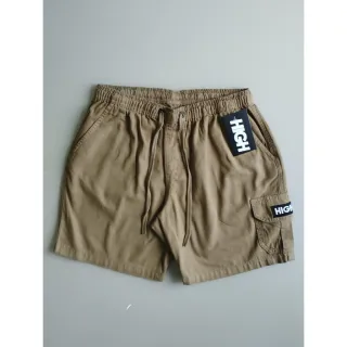 Bermuda Cargo Masculina Sarja Street Casual para laser e dia a dia - Preto