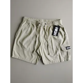 Bermuda Cargo Masculina Sarja Street Casual para laser e dia a dia - Preto