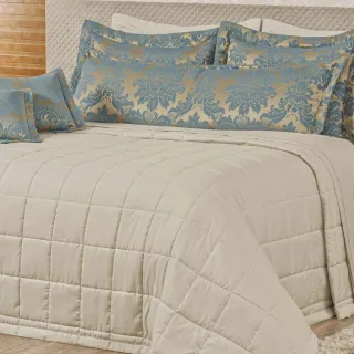 Kit Cobre Leito Petúnia Casal King 3 Peças - 180 Fios - Único