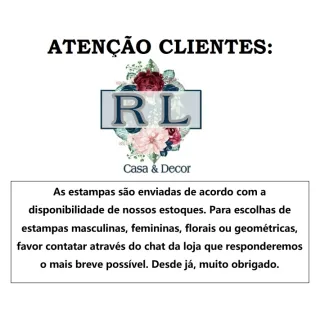 Estampas Infantis Geométricas Florais - Jogo de Lençol Solteiro 02 Peças - Único