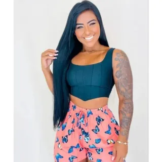 Lançamento Verão: Corselete Bico V com Bojo - Cropped Corset - Laranja verão