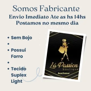 Body Feminino com Bojo - Maiô - P 34-36