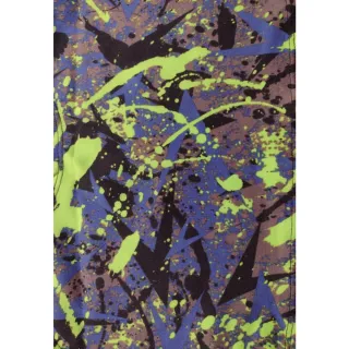 Saia fitness feminina curta em suplex - escolha a estampa que mais combina com você - ROSA/LILÁS/VERDE