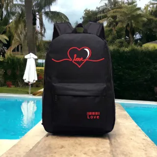 Envio imediato: Bolsa grande escolar em formato de mochila - sacola caramelo