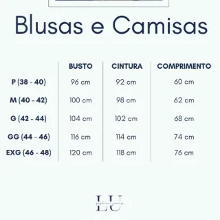 Blusa jeans feminina com gola padre e manga com botão - JEANS ESCURO