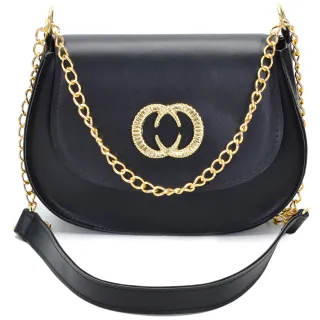 Bom custo benefício! Bolsa Feminina Pequena Transversal - BOLSINHA PRETO