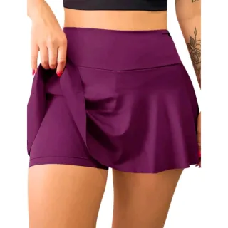 Saia para Fitness, Academia, Caminhada, Ginástica e Dança - Shot - Rose