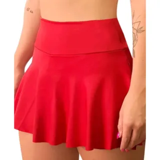 Saia para Fitness, Academia, Caminhada, Ginástica e Dança - Shot - Rose