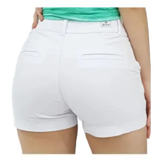 Sarja Social Feminino Elastano Bivik Cores - Short - Azul Claro