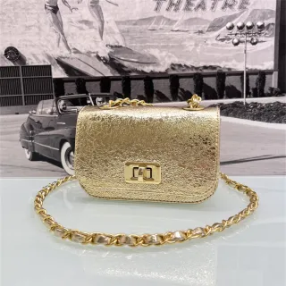 Bolsa de festa com alça transversal e brilho - Juzia Bolsas