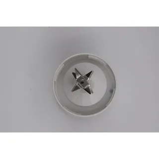 Copo Liquidificador Portátil Mini 500ml - Espremedor Elétrico 6 Facas - Branco