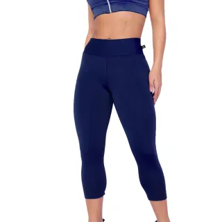 Calça Legging Corsário Suplex Cintura Alta Feminina Fitness - Kit com 2 unidades - G - 40