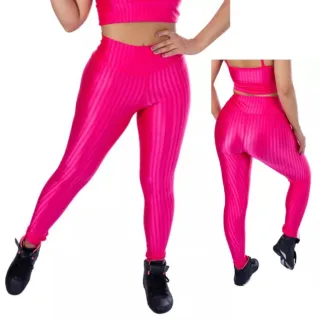 Cirre Leggings High Waist Fitness Kit - 02 Pairs - Preta/Rosa