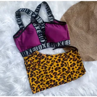 Conjunto moda academia Crossfit, short empina e top treino em poliamida - Conjunto Branco