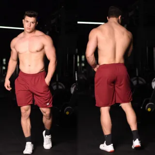 Shorts Esportivo Masculino com Bolso Refletivo - Bermuda Dry Fit para Academia e Musculação - VERDE02