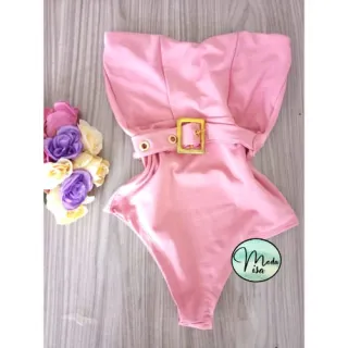 Biquíni Maiô Feminino Suplex Grosso Trançado Cintura Alta - Opção 7