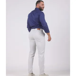 Calça Masculina em Sarja Alfaitaria com Lycra e Elastano - TAM 38