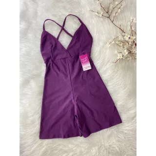 Empina Bumbum Top Fitness Macaquinho sem bojo - Azul Royal