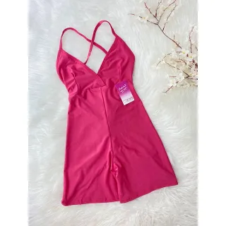 Empina Bumbum Top Fitness Macaquinho sem bojo - Azul Royal