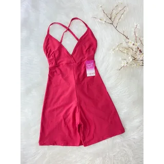 Empina Bumbum Top Fitness Macaquinho sem bojo - Azul Royal