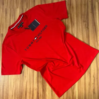 Camiseta Bordada Algodão Peruano Masculina com Elastano