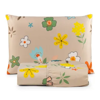 Lençol Infantil Solteiro Estampado Macio - Jogo de 2 Peças - Belle