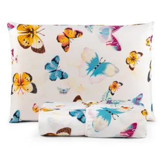 Lençol Infantil Solteiro Estampado Macio - Jogo de 2 Peças - Belle