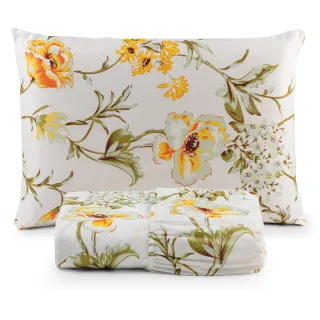 Lençol Infantil Solteiro Estampado Macio - Jogo de 2 Peças - Belle