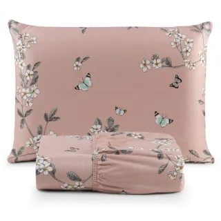 Lençol Infantil Solteiro Estampado Macio - Jogo de 2 Peças - Belle