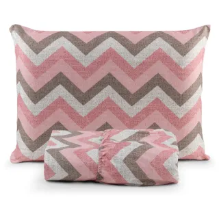 Lençol Infantil Solteiro Estampado Macio - Jogo de 2 Peças - Belle