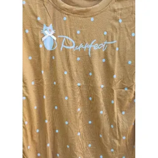 Moda feminino: Camiseta estampa gatinha manga curta em Viscolycra - Cinza