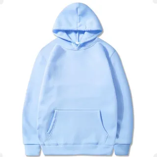 Moletom Masculino e Feminino Blusa de Frio - Azul Bebê