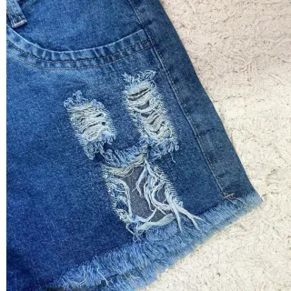 Moda Verão Shorts Jeans Feminino Cintura Alta Hot Pants Zara - 36