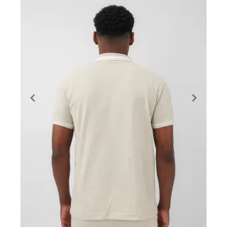 Perfuros bege em camisa polo masculina | Original - M