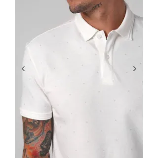 Pool Camisa Polo Masculina Branco Poás - Branco