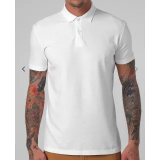 Pool Camisa Polo Masculina Branco Poás - Branco