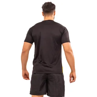 Camiseta Masculina Dry Fit para Ciclismo, Corrida e Academia - Cinza Escuro