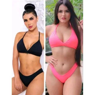 Bojo forrado Biquini asa delta aviador blogueirinha - Camuflado