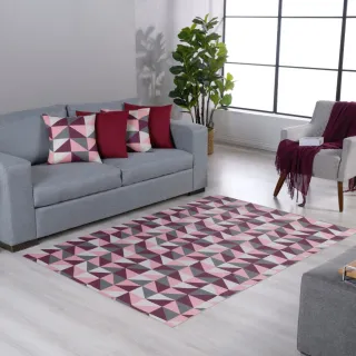 Tapete Premium Gorgurinho Sala Quarto 1,00x1,40 - Cores Variadas - AZUL ABSTRATO