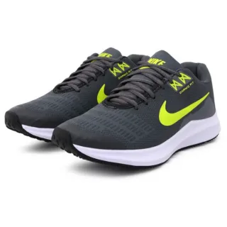 Tênis Esportivo Grafite Limão Masculino e Feminino - Academia, Corrida - grafite/limão