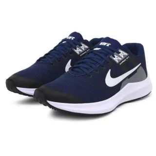Tênis de corrida masculino e feminino em marinho - Marinho/ branco