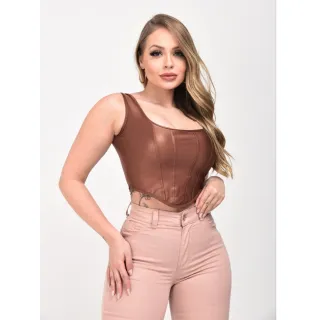 Calça Levanta Bumbum Feminina Rosé Caramelo com Lycra - Rose