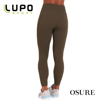 Legging Feminina Lupo Max Sport Original - Sem Costura, Cintura Alta - Vermelho Pomodoro