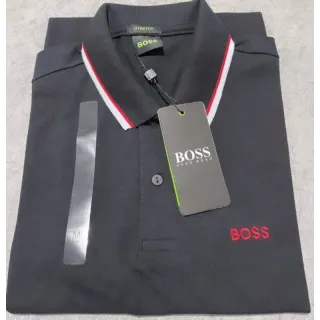 H.B Camisa Polo Gola - Preto